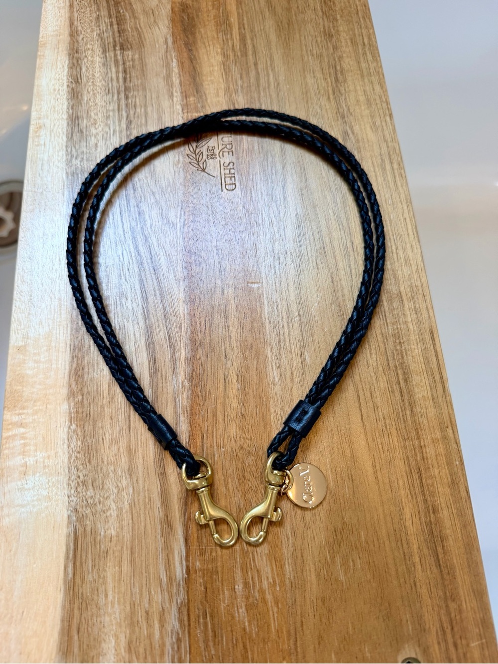 Clare V Black Petite Double Braids Shoulder Strap NWT $125